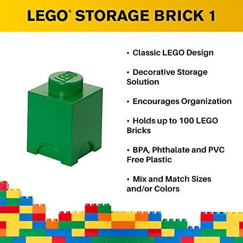 Imagem de Armazenamento: Brick Box Room Copenhagen Lego Dark Green Brick 1