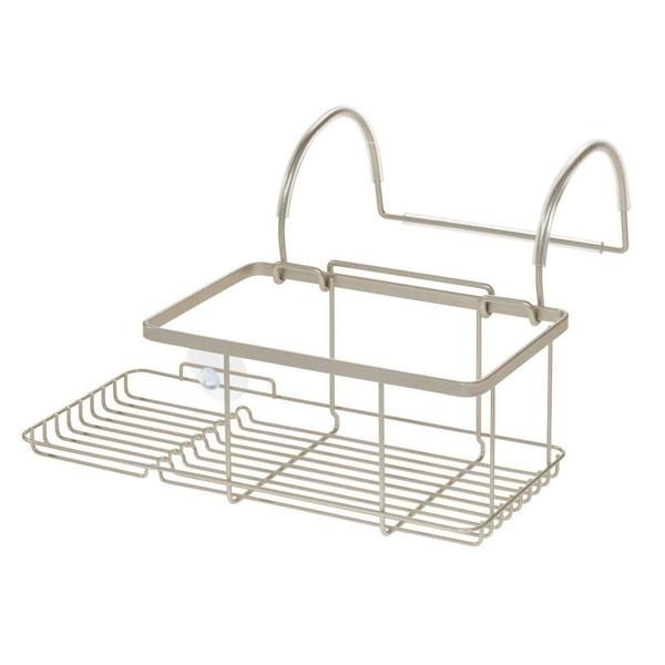 Imagem de Armazenamento de banheiro iDesign Everett Drill Bath Caddy Silver