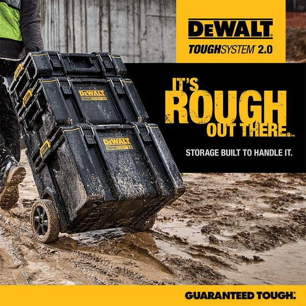 Imagem de Armazenamento móvel DEWALT TOUGH SYSTEM 2.0 DWST08450 com rodas