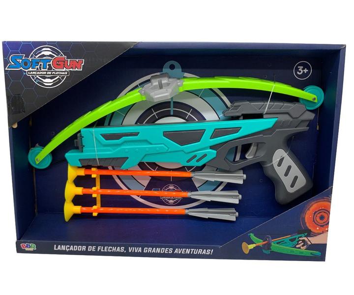 Arminha de Brinquedo Crossbow Lançador de Flechas Com Ventosas - BBR Imagem de Arminha de Brinquedo Crossbow Lançador de Flechas Com Ventosas