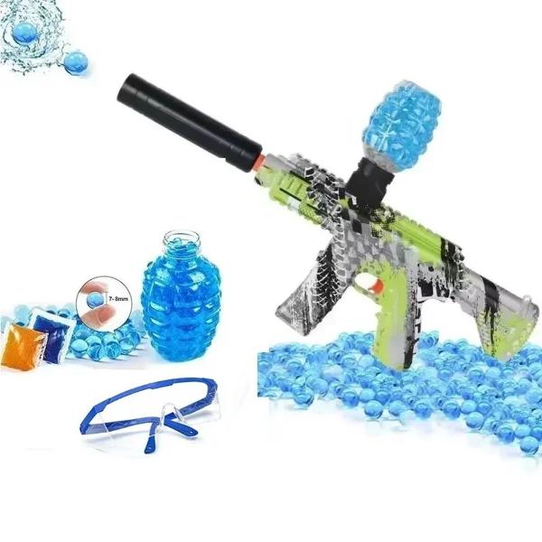 Arminha de Brinquedo Lança Bolinhas de Gel Recarregável USB - Genérico Imagem de Arminha de Brinquedo Lança Bolinhas de Gel Recarregável USB