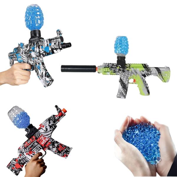 Arminha de Brinquedo Lança Bolinhas de Gel Recarregável USB - Genérico Imagem de Arminha de Brinquedo Lança Bolinhas de Gel Recarregável USB