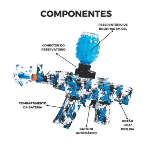 Imagem de Arminha De Gel ak47 Series automatica