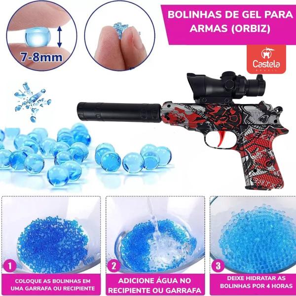 Arminha De Gel Super High Manual C/ Acessórios CBS0125 - Castela - castela br Imagem de Arminha De Gel Super High Manual C/ Acessórios CBS0125 - Castela