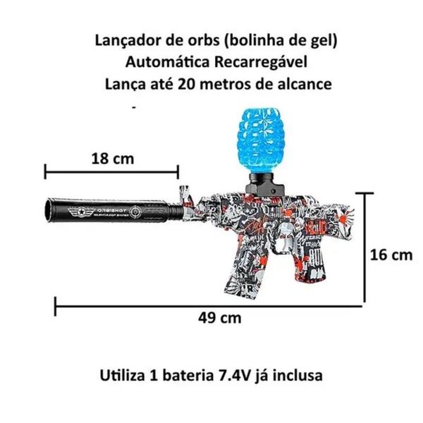 Imagem de "Arminha Elétrica com 10.000 Bolinhas de Gel!"