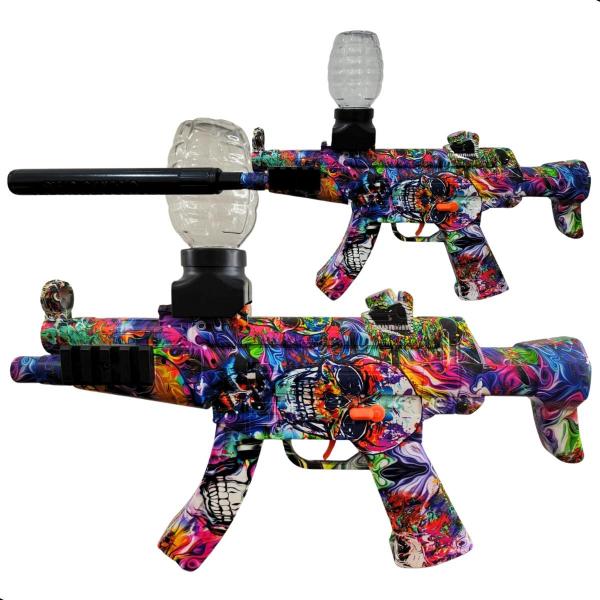 Arminha Lançador De Gel Bolinha Elétrica Automática Brinquedo - Crystal Gun Imagem de Arminha Lançador De Gel Bolinha Elétrica Automática Brinquedo