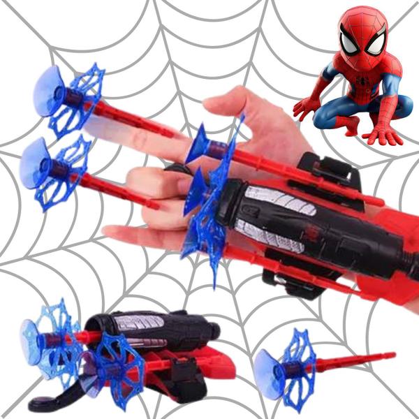 Imagem de Arminhas de Dardo e Bolinha Gel + Boneco Modelo:Homem Aranha