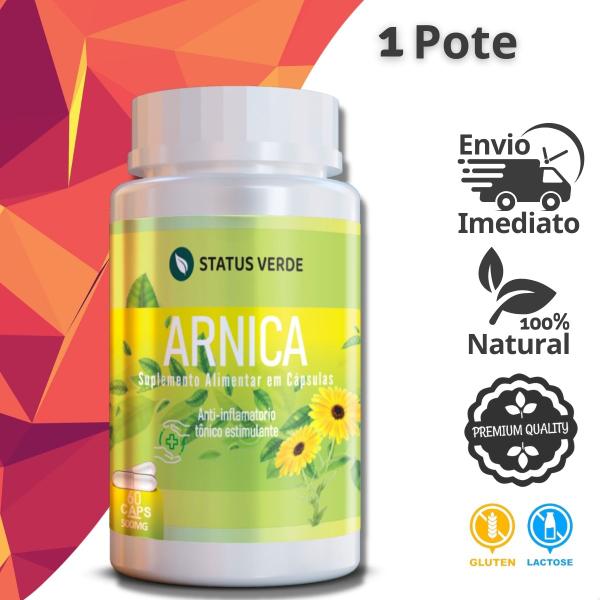 Imagem de Arnica 60 Cáps - Status Verde