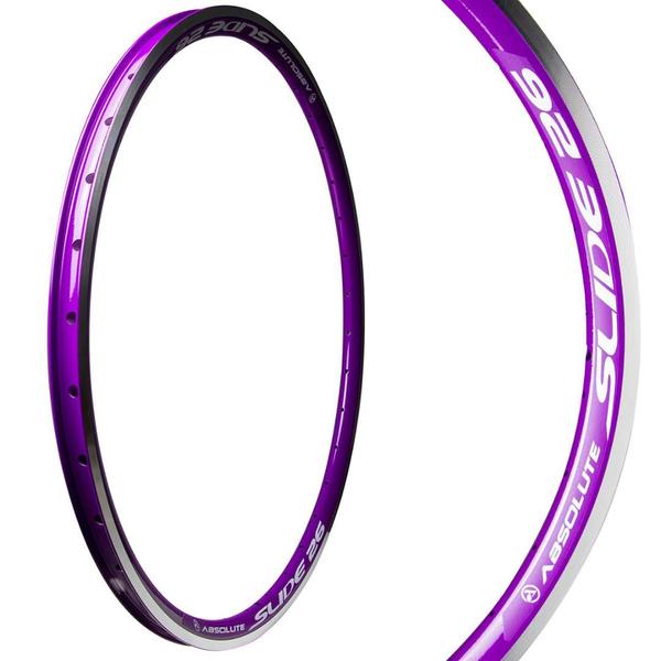 Imagem de Aro 26x1.9 Aero Violeta 36f. V-brake Absolute Slide