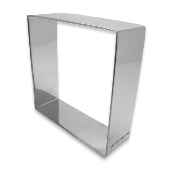 Imagem de Aro Cortador Quadrado 20X7Cm em Inox 9564 Doupan