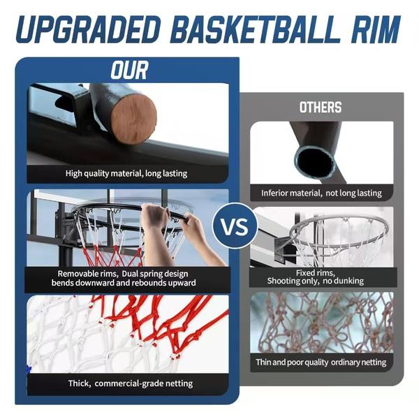 Aro de basquete Airjam de reposição de 18 polegadas montado na parede Imagem de Aro de basquete Airjam de reposição de 18 polegadas montado na parede