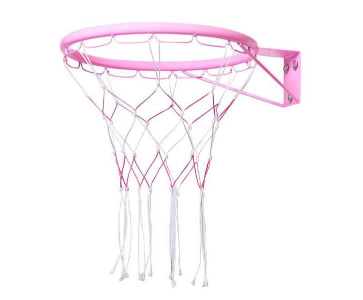 Imagem de Aro de Basquete Infantil Rosa com rede