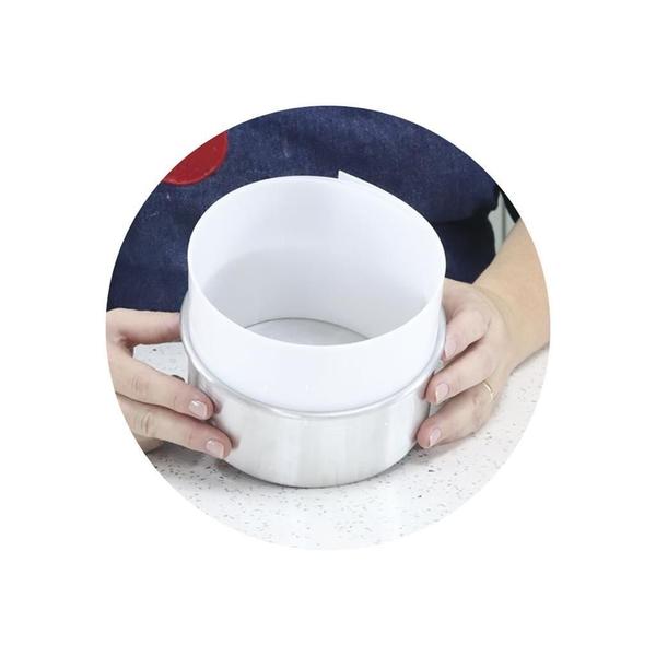 Aro Tira De Bolo Tira Cintar Bolo Em Polietileno 15Cm X 1M - Isamar Imagem de Aro Tira De Bolo Tira Cintar Bolo Em Polietileno 15Cm X 1M