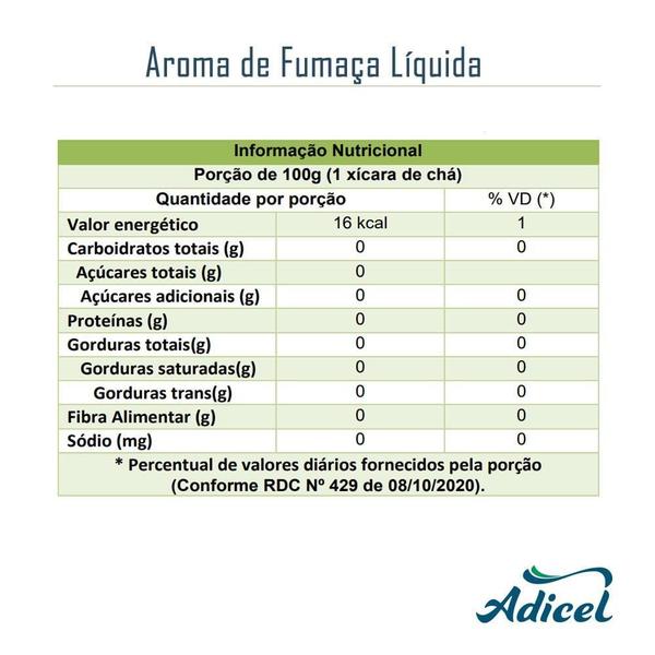 Imagem de Aroma De Fumaça Líquida - 1 Kg