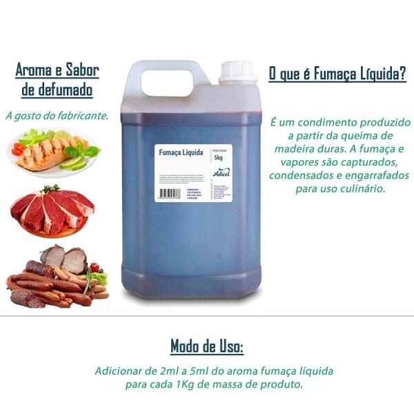 Imagem de Aroma De Fumaça Líquida - 5 Kg