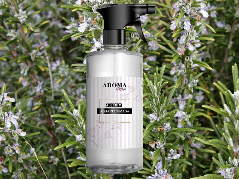 Imagem de Aromatizador Agua Perfumada Lençol Roupa Alecrim 500Ml