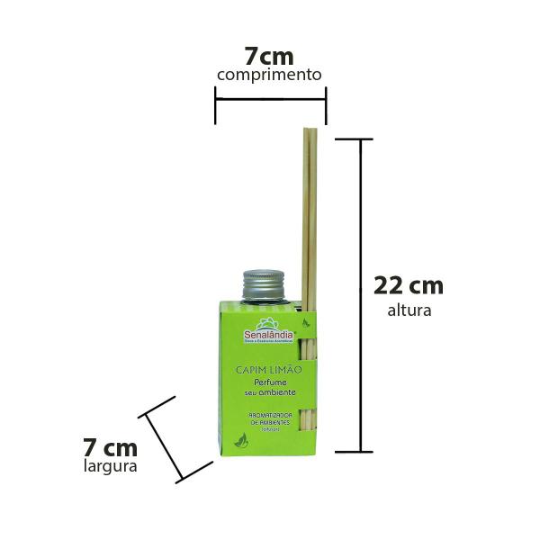 Imagem de Aromatizador de Ambiente Capim Limão 280ml Senalândia