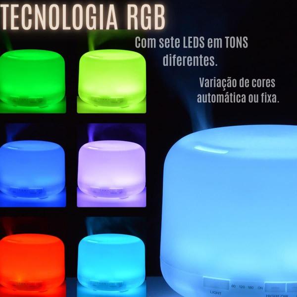 Imagem de Aromatizador de Ambientes 300ml com Luz LED Bivolt