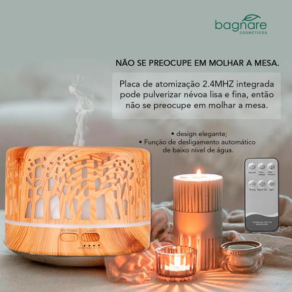 Imagem de Aromatizador Umidificador Difusor De Aromas Elétrico Led com 1 Essência