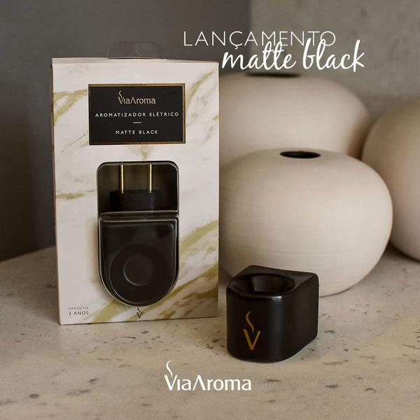 Imagem de Aromatizador via aroma matte black