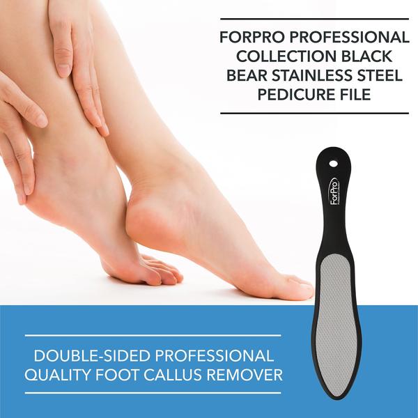 Imagem de Arquivo de pedicure para aço inoxidável Pro Black Bear