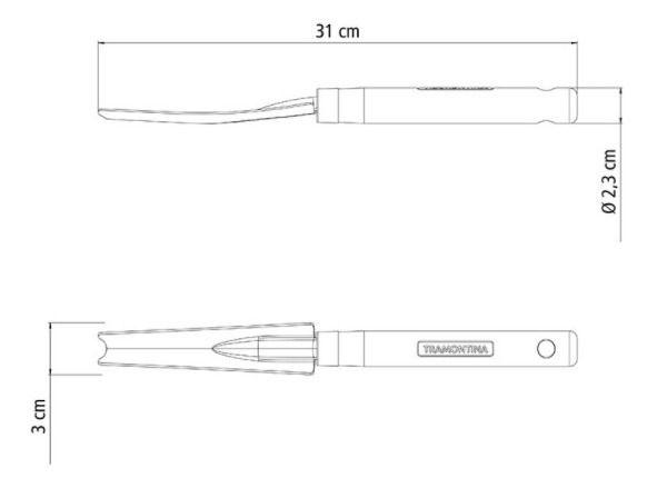 Imagem de Arrancador De Inço Para Jardinagem Cabo Madeira - Tramontina