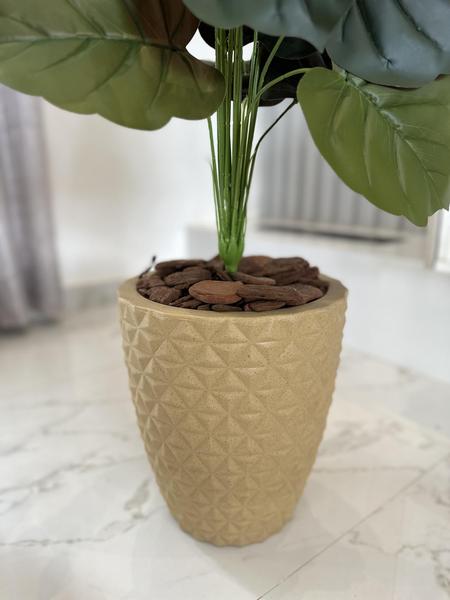 Imagem de Arranjo Artificial Caladium Alocacia com Vaso Polietileno