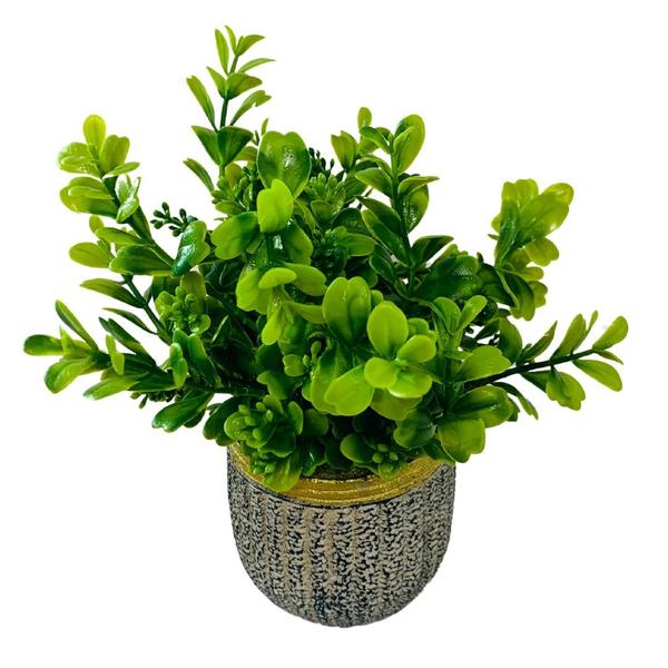 Imagem de Arranjo de Flor Artificial Buxus Sortido 20cm - Vencedor