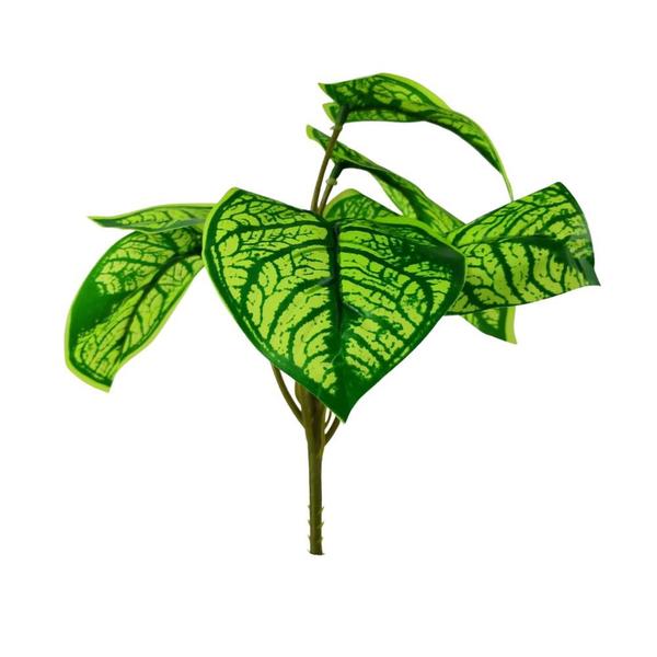 Arranjo de Planta Artificial em Vaso de Plástico - Decor Artificial Imagem de Arranjo de Planta Artificial em Vaso de Plástico