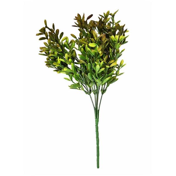 Arranjo Grass Flor Arte com Print Verde Outono 33cm Imagem de Arranjo Grass Flor Arte com Print Verde Outono 33cm