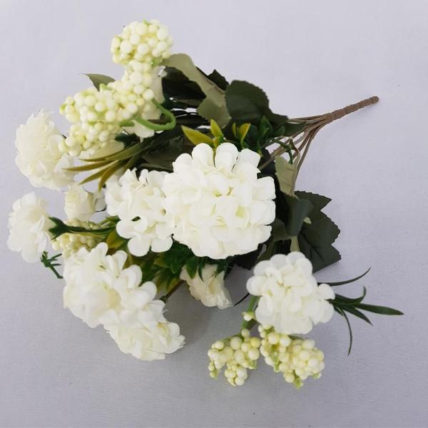 Arranjo mini hortênsias artificiais - Carmella Presentes Imagem de Arranjo mini hortênsias artificiais