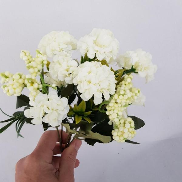 Arranjo mini hortênsias artificiais - Carmella Presentes Imagem de Arranjo mini hortênsias artificiais