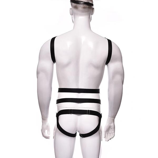 Imagem de Arreio conjunto figurino masculino harness e tanga