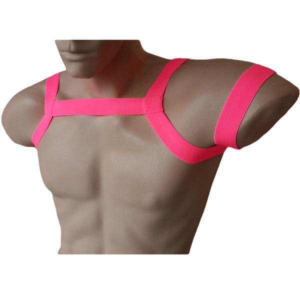 Imagem de Arreio Masculino Alça de Ombro + Bracelete Harness Masculino Mod 4 SexLord Underwear