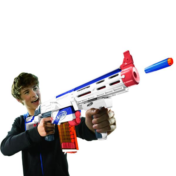 Arremessador Nerf Elite, Retaliator, 22m - Hasbro Imagem de Arremessador Nerf Elite, Retaliator, 22m