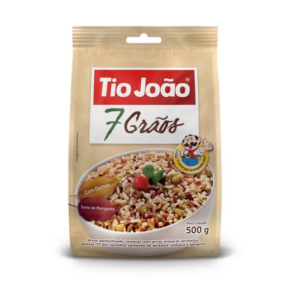 Imagem de Arroz 7 Grãos com Quinoa Tio João 500g