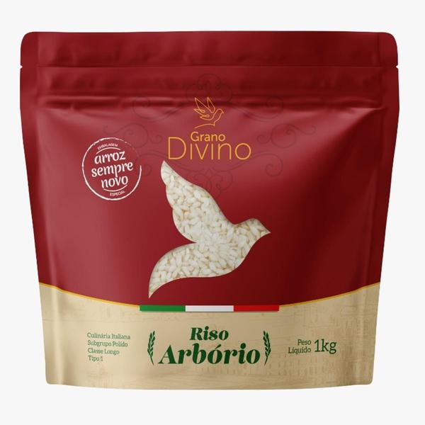 Arroz Arborio Grano Divino 1Kg Imagem de Arroz Arborio Grano Divino 1Kg