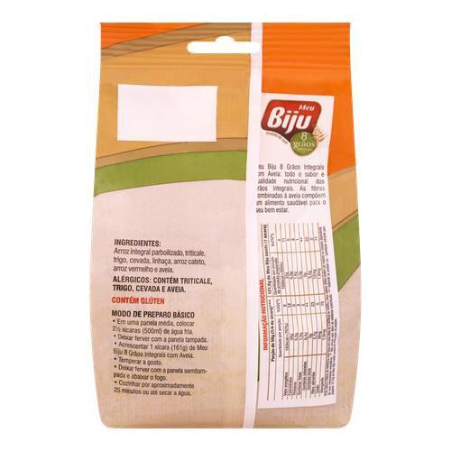 ARROZ BIJU 8 GRAOS INT. AVEIA 500g - Meu Biju Imagem de ARROZ BIJU 8 GRAOS INT. AVEIA 500g