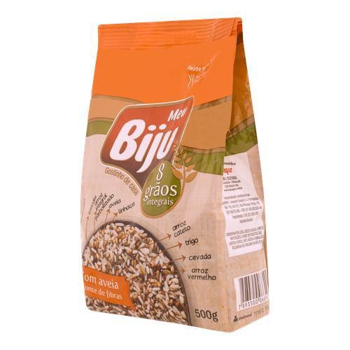 ARROZ BIJU 8 GRAOS INT. AVEIA 500g - Meu Biju Imagem de ARROZ BIJU 8 GRAOS INT. AVEIA 500g
