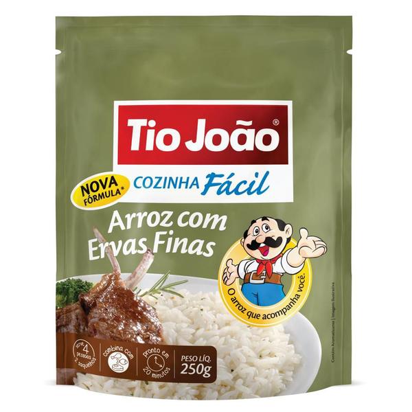 Imagem de Arroz com Ervas Finas Tio João Cozinha Fácil 250g