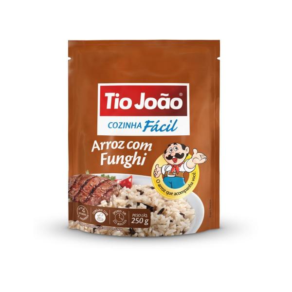 Imagem de Arroz Com Funghi Tio João Cozinha Fácil 250G