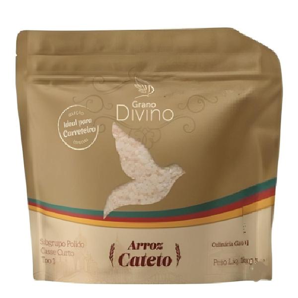 Arroz Grano Divino Cateto Polido 1 Kg (5 Pacotes) Imagem de Arroz Grano Divino Cateto Polido 1 Kg (5 Pacotes)
