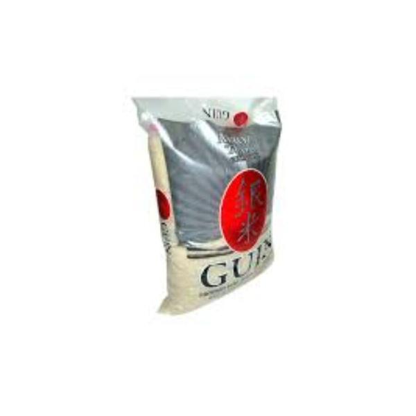 Arroz Japonês Grão Curto 1Kg Guin Imagem de Arroz Japonês Grão Curto 1Kg Guin
