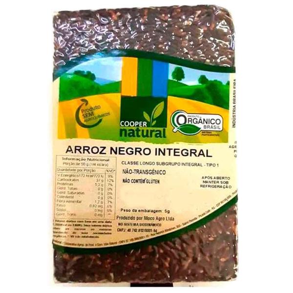 Imagem de Arroz Negro Integral Orgânico Coopernatural 1Kg