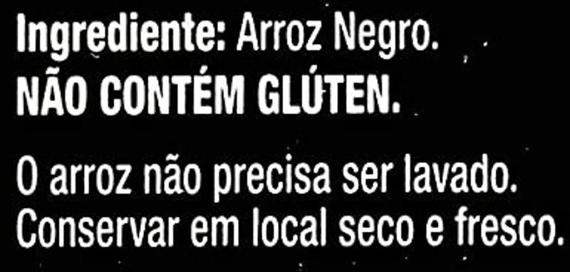 Imagem de Arroz Negro La Pastina 1 Kg (2 Unidades)