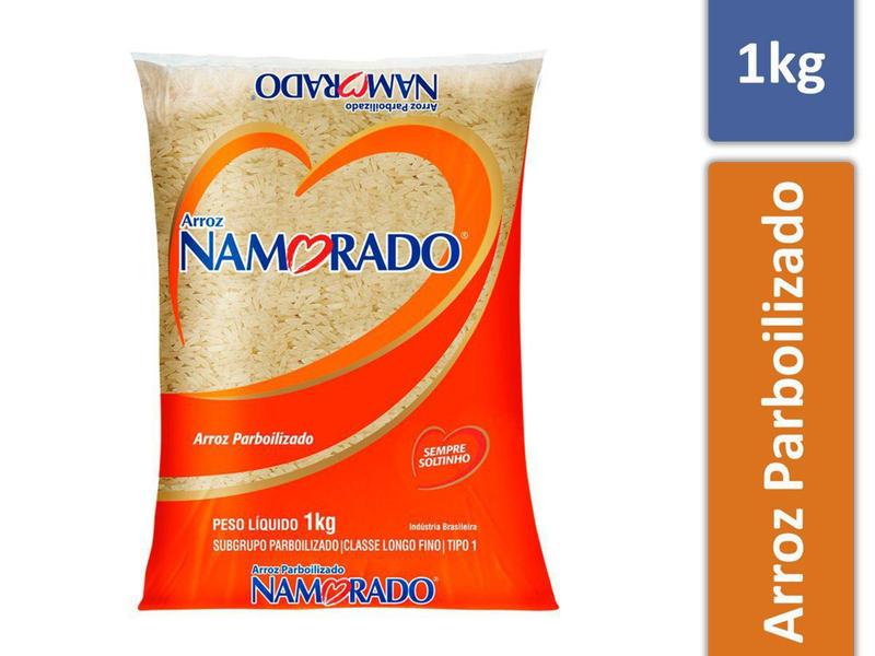 Arroz Parboilizado Namorado Tipo 1 Sempre Soltinho 1Kg - Camil Imagem de Arroz Parboilizado Namorado Tipo 1 Sempre Soltinho 1Kg - Camil