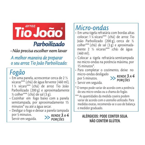 Imagem de Arroz  Parboilizado Tio João 1Kg