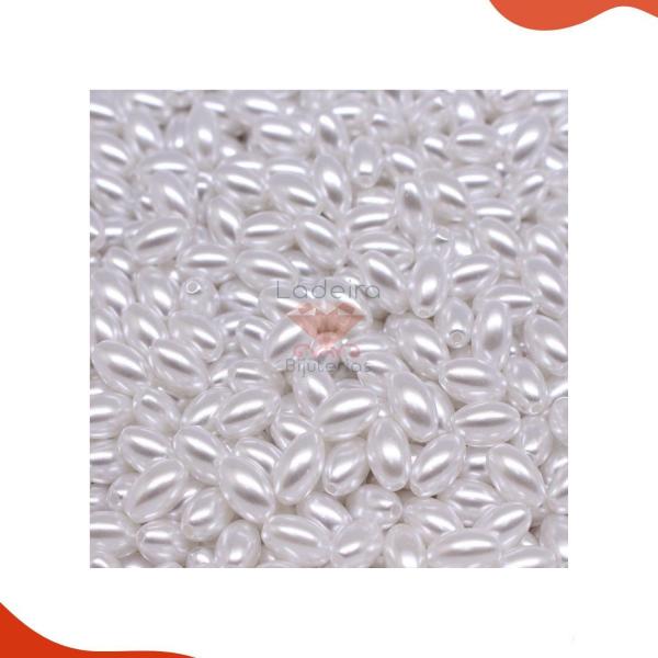 Imagem de Arroz Perolado Passante 3X6mm Em Abs Com 500Gr