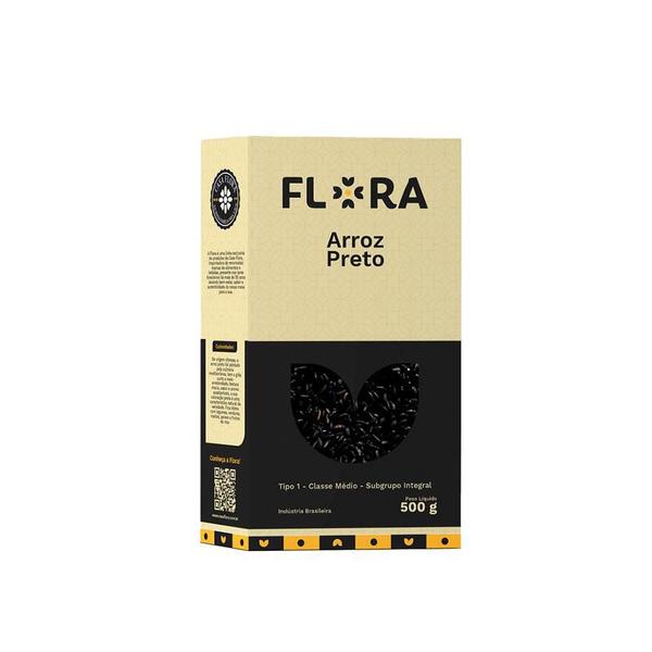 Imagem de Arroz Preto Integral Flora 500g