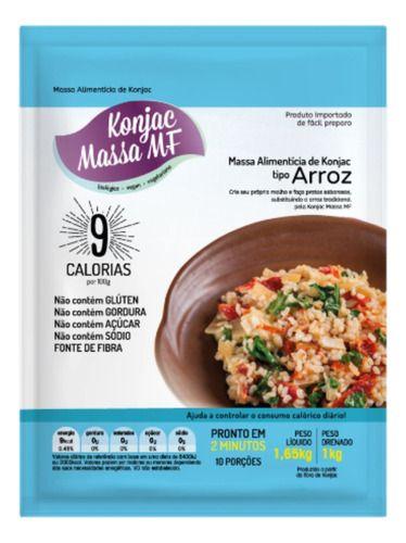 Imagem de Arroz Sem Glúten 9 Calorias 4 X 1kg Konjac